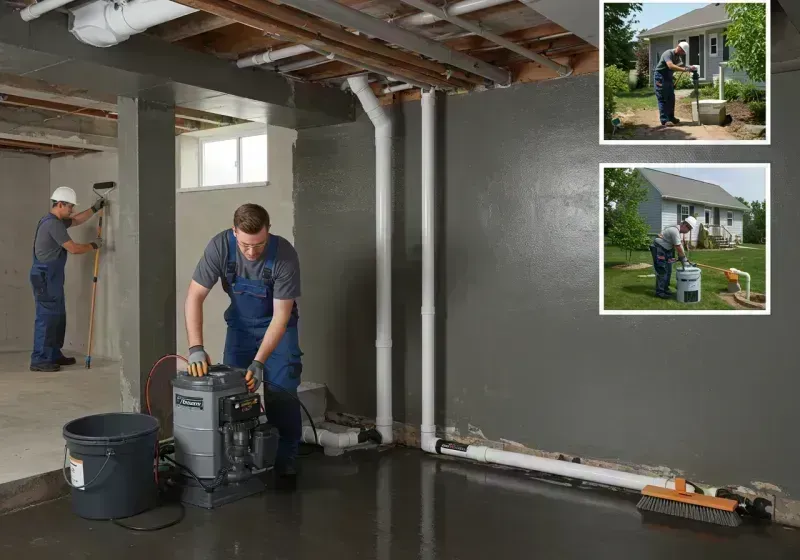 Basement Waterproofing and Flood Prevention process in Normandy, MO